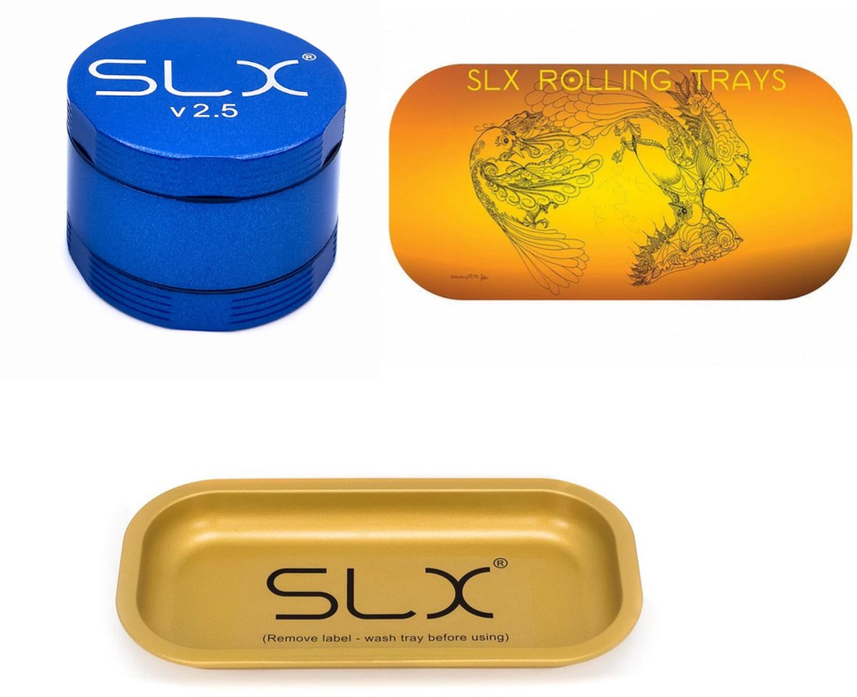 SLX Bundle Grinder 50mm Ocean Blue