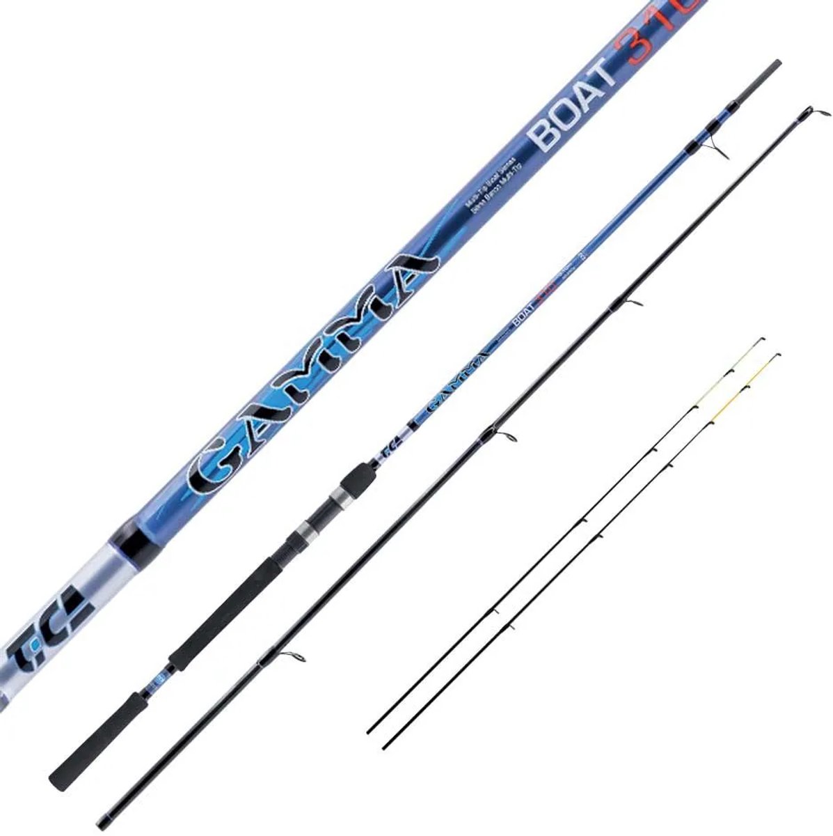 Tica Gamma Boat Bodemvissen Hengel Zilver 2.80 m / 50-250 g