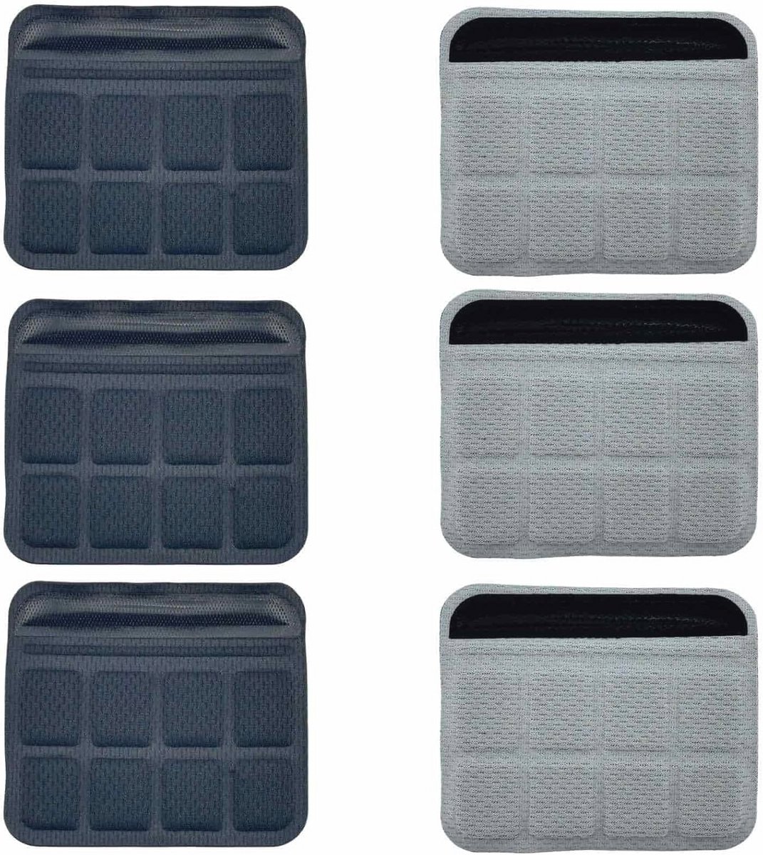 Set van 6 zachte kinkussens voor fiets- en motorhelmen