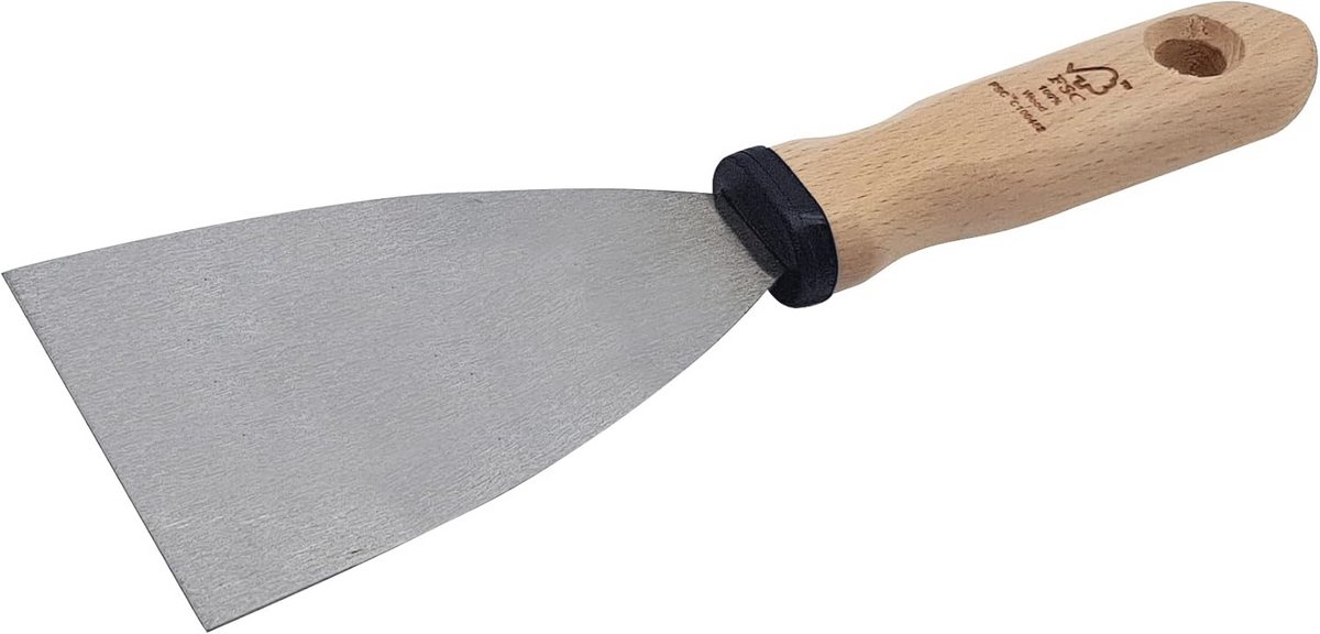 Spatel met Houten Handvat - 30 mm voor Stucwerk