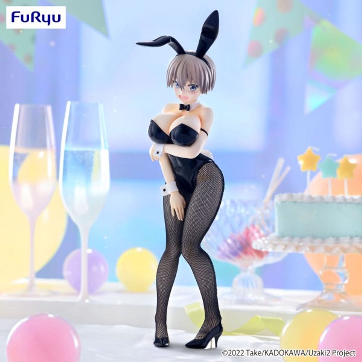 Japanse Anime Figuur - Uzaki-chan Wants to Hang Out! BiCute Bunnies PVC Statue Hana Uzaki 28 cm