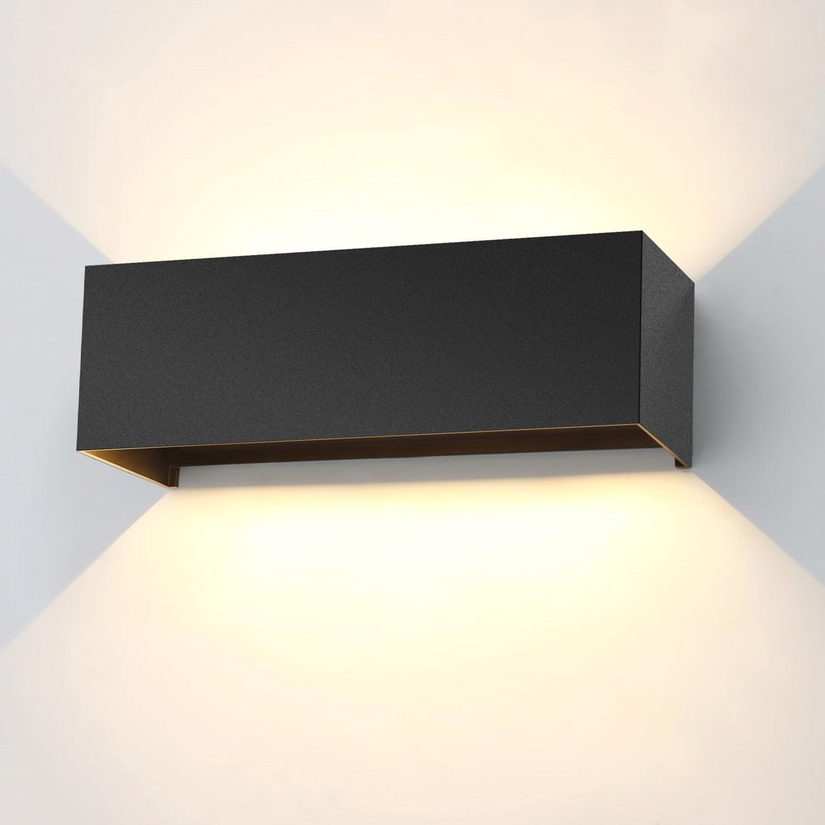 30W Verstelbare Wandlamp voor Binnen en Buiten, IP65 Waterdicht, Warm Wit Licht 3000K