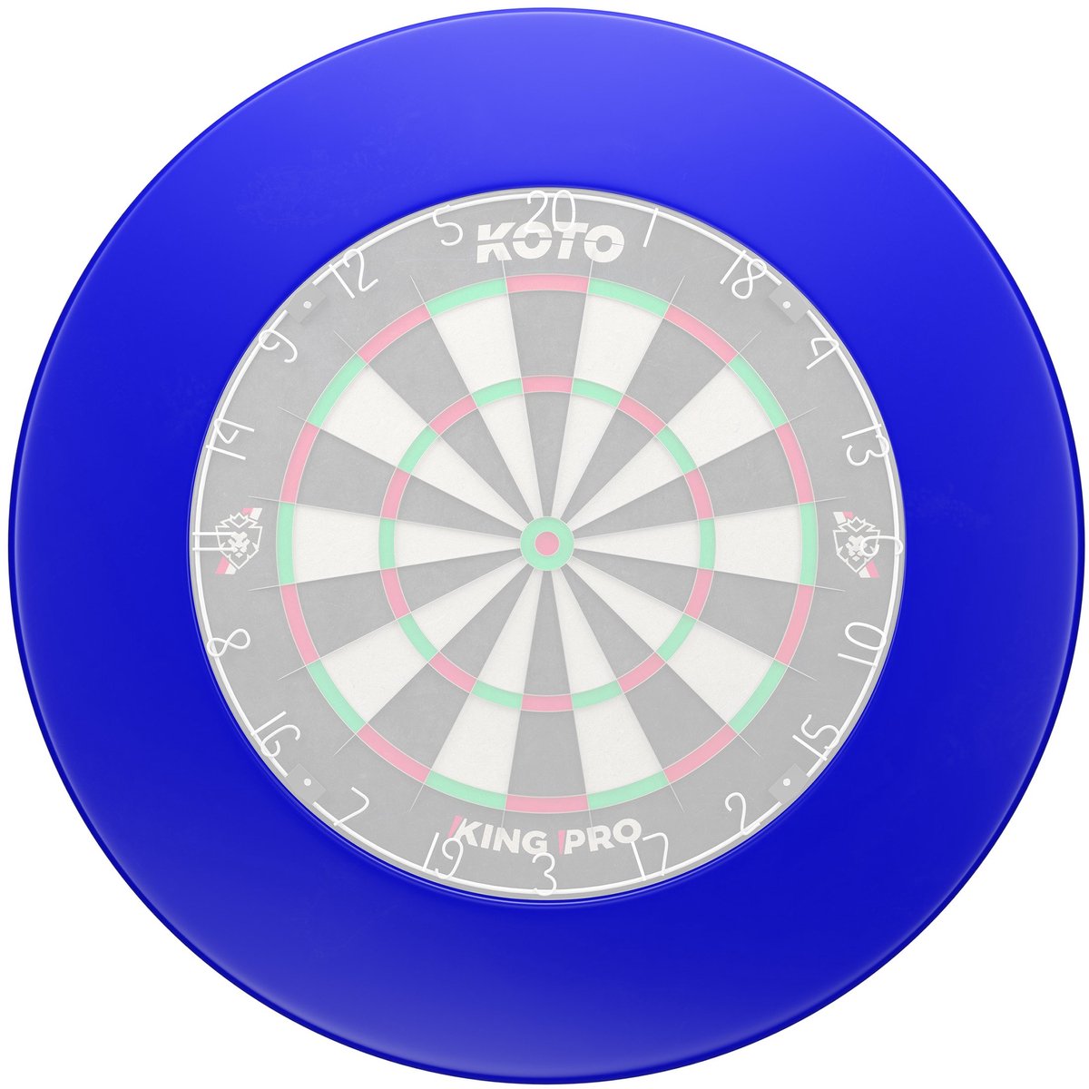 DARTSHOPPER - Dart Surround Ring Blauw - Officiële Dartbord Grootte - Economisch & Duurzaam - Beschermd Muren & Dartpunten