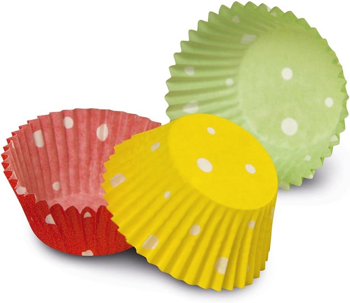 Papieren Muffinvormpjes met Gesorteerde Kleuren - 100 Stuks