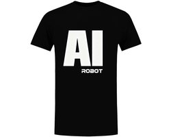 AI Robot Heren T-shirt - ICT - Student - Artificial Intelligence - Humor- shirt