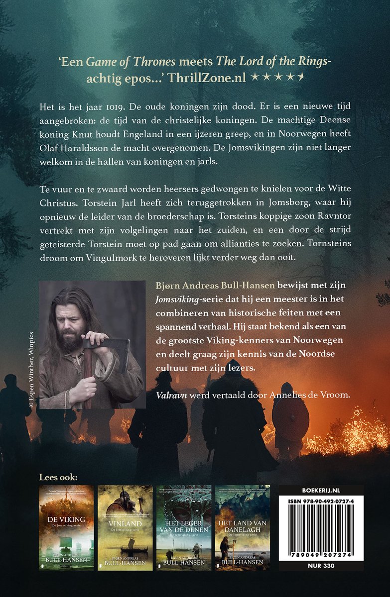 Jomsviking 6 - Valravn - back cover