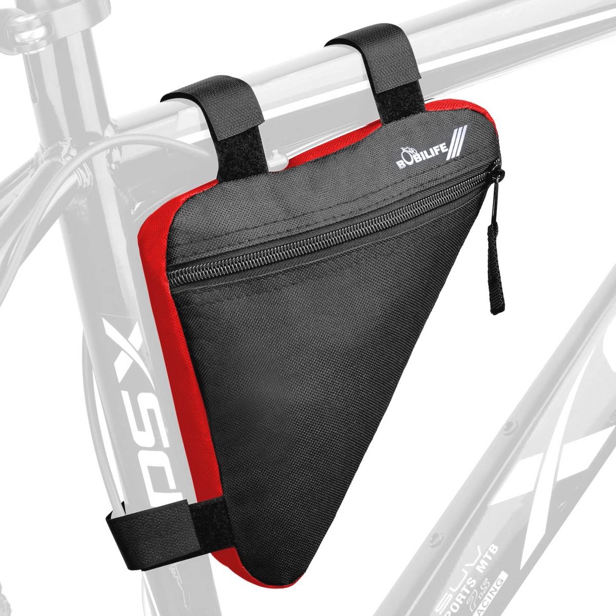 Fietstraaltas - Driehoek frame zak voor fietsen - Fietsopslag voor topbuis, perfect voor race- en mountainbikes
