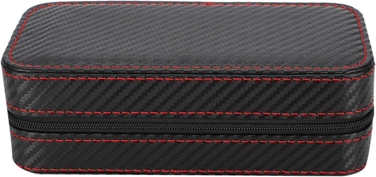 Allecta - Horloge Opbergdoos met 2 Grids voor Sieraden en Horloges - Thuis Organisator