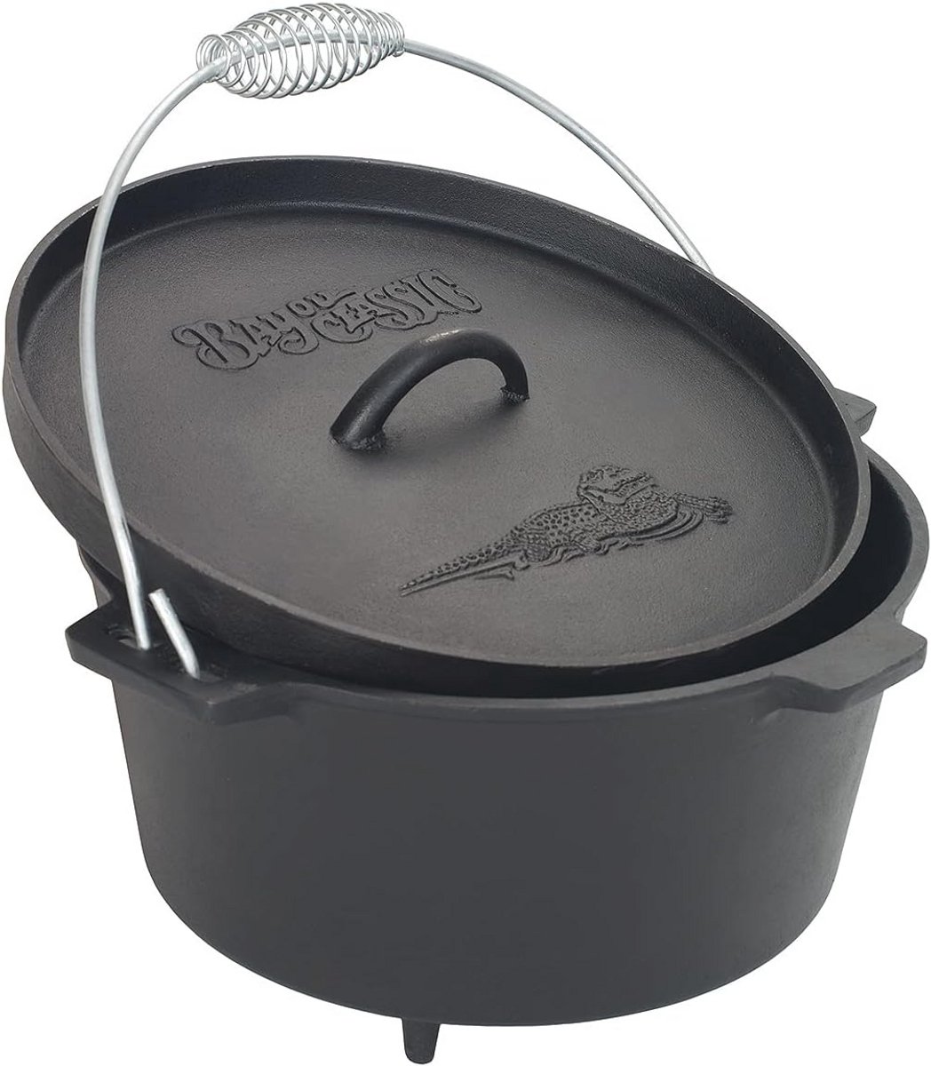 Gietijzeren Dutch Oven 8,5 Quart met Voeten