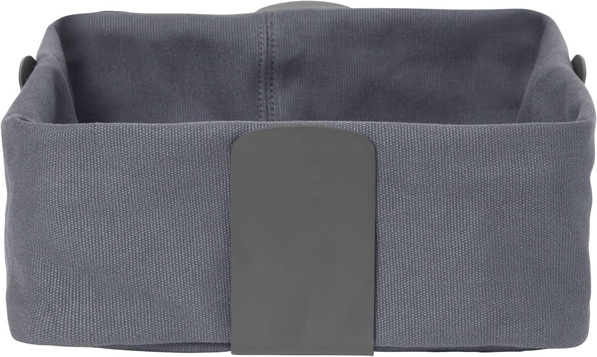 Broodmand L - Donkergrijs - 26 x 26 cm - Harmonieuze look