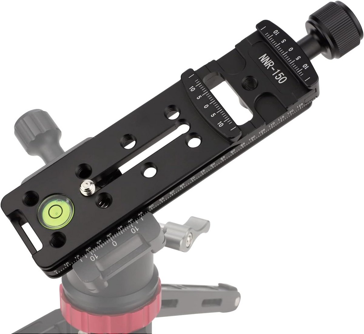 Camera Rail Nodal Slide 150 mm met Snelle Bevestiging - Compatibel met Arca Swiss Statief voor DSLR en Monopod - Ideaal voor Panoramische en Close-up Fotografie