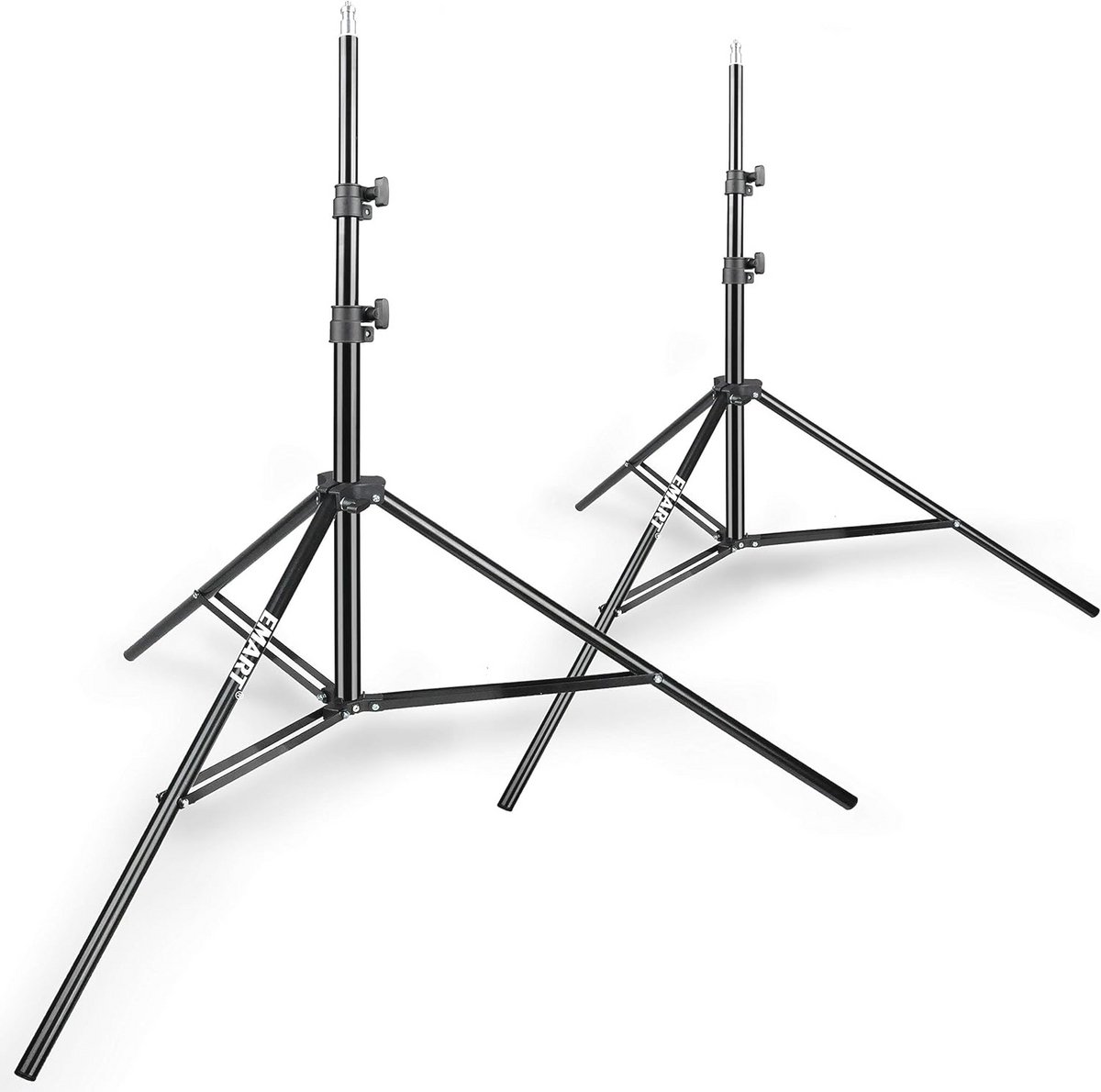 260cm Aluminium Lichtstatief voor Fotografie en Video - 2 Stuks
