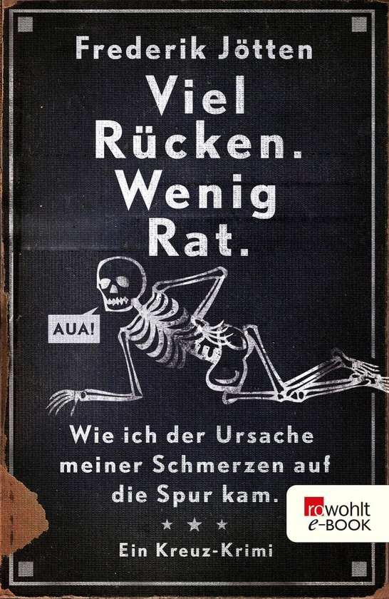 Viel Rücken. Wenig Rat. - cover