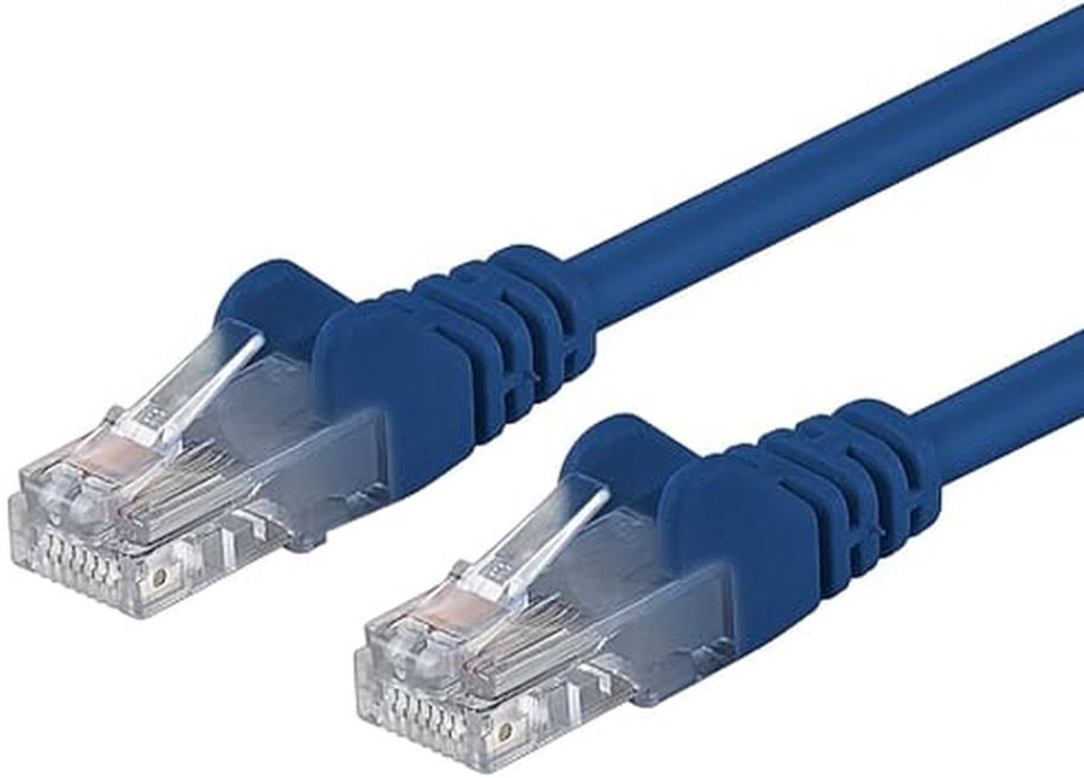 Flexibele Netwerkkabel CAT5e UTP RJ45 1 Gbit/s - 5 m Blauw