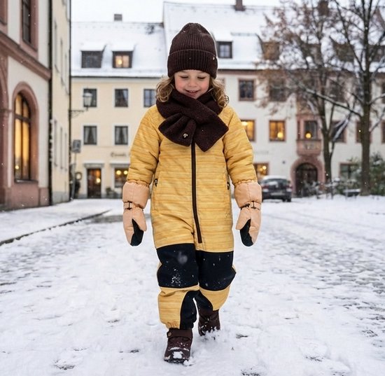 Ducksday Winterpak – Skipak voor kleuters – Sneeuwpak – Snowsuit – Waterdicht & PFAS-vrij – Gerecycled Polyester – Maat 104/110 – Dusk