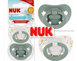 NUK Signature Fopspeen 0–6 Maanden – Orthodontisch – 2-Pack 0-6 maanden