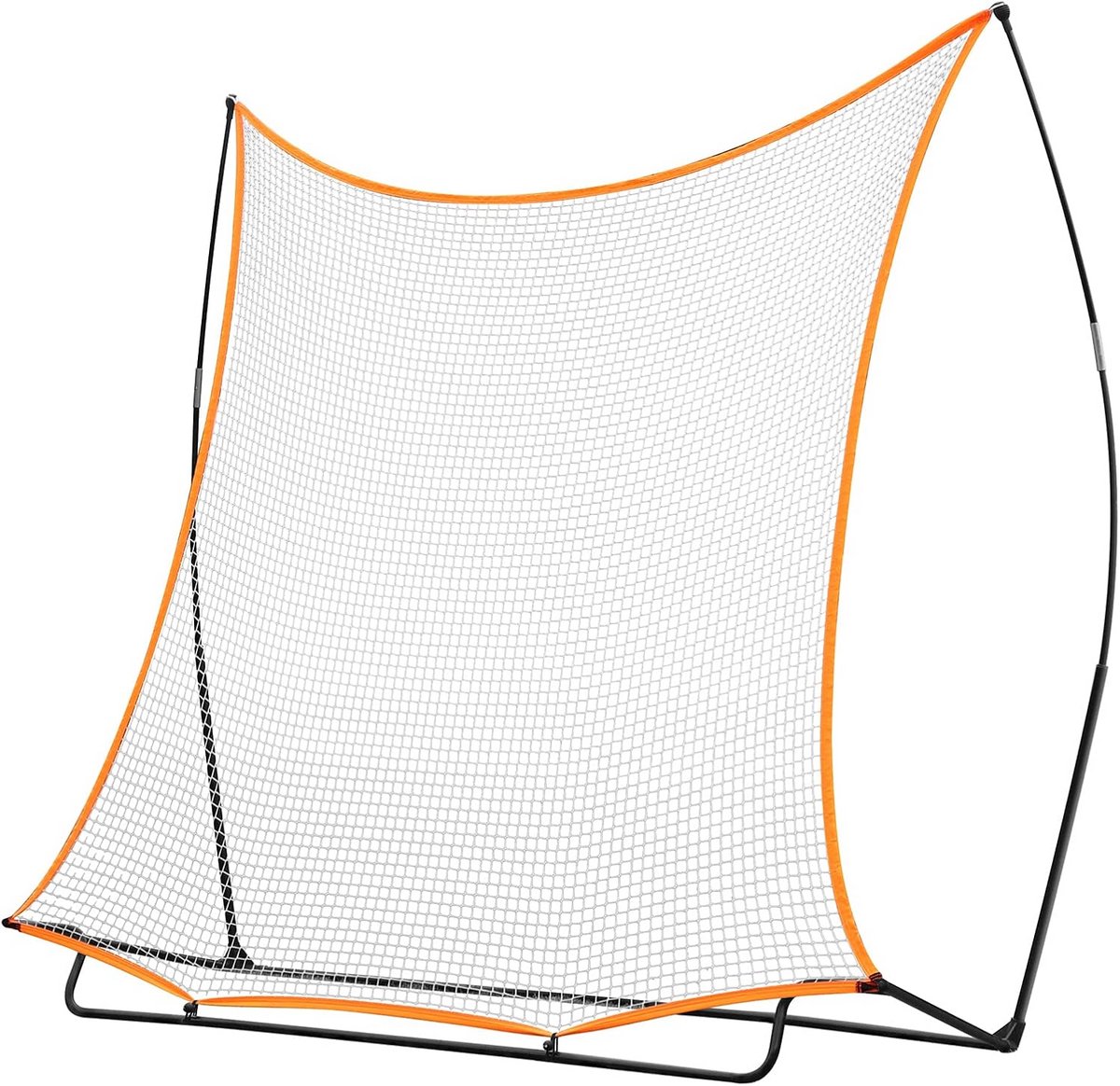 Verstelbare Voetbal Rebounder 2,1 x 2,1 m - Professionele Draagbare Trainingsapparatuur voor Voetbal en Multi-Sport