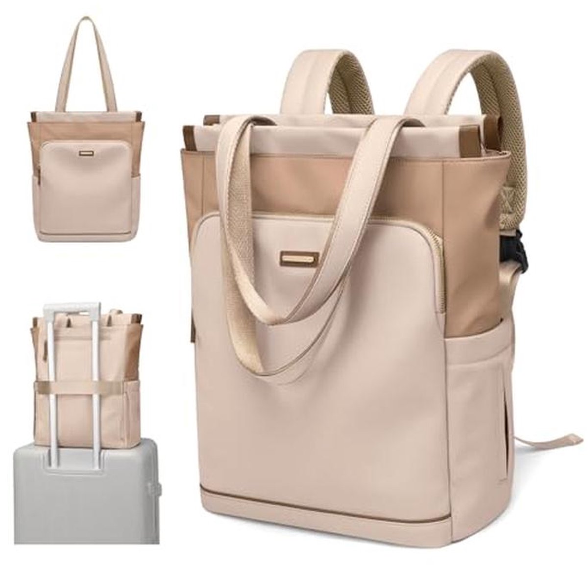 Dames Laptoprugzak - Casual Draagtas voor Werk, School en Reizen