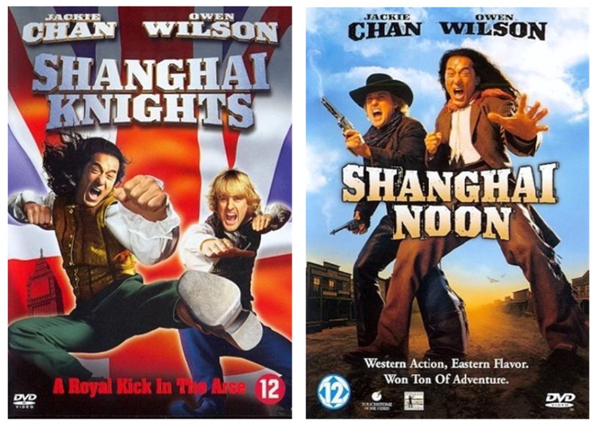 Shanghai Knights en Shanghai Noon ( 2 aparte dvds )
