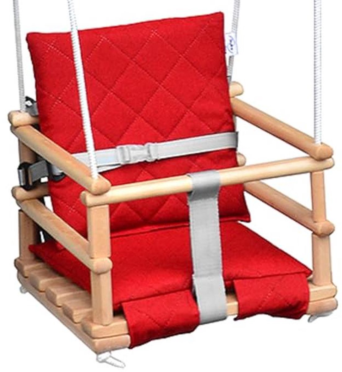 Houten 4-in-1 Kinderschommel voor Binnen en Buiten - Veilig, Duurzaam en Comfortabel