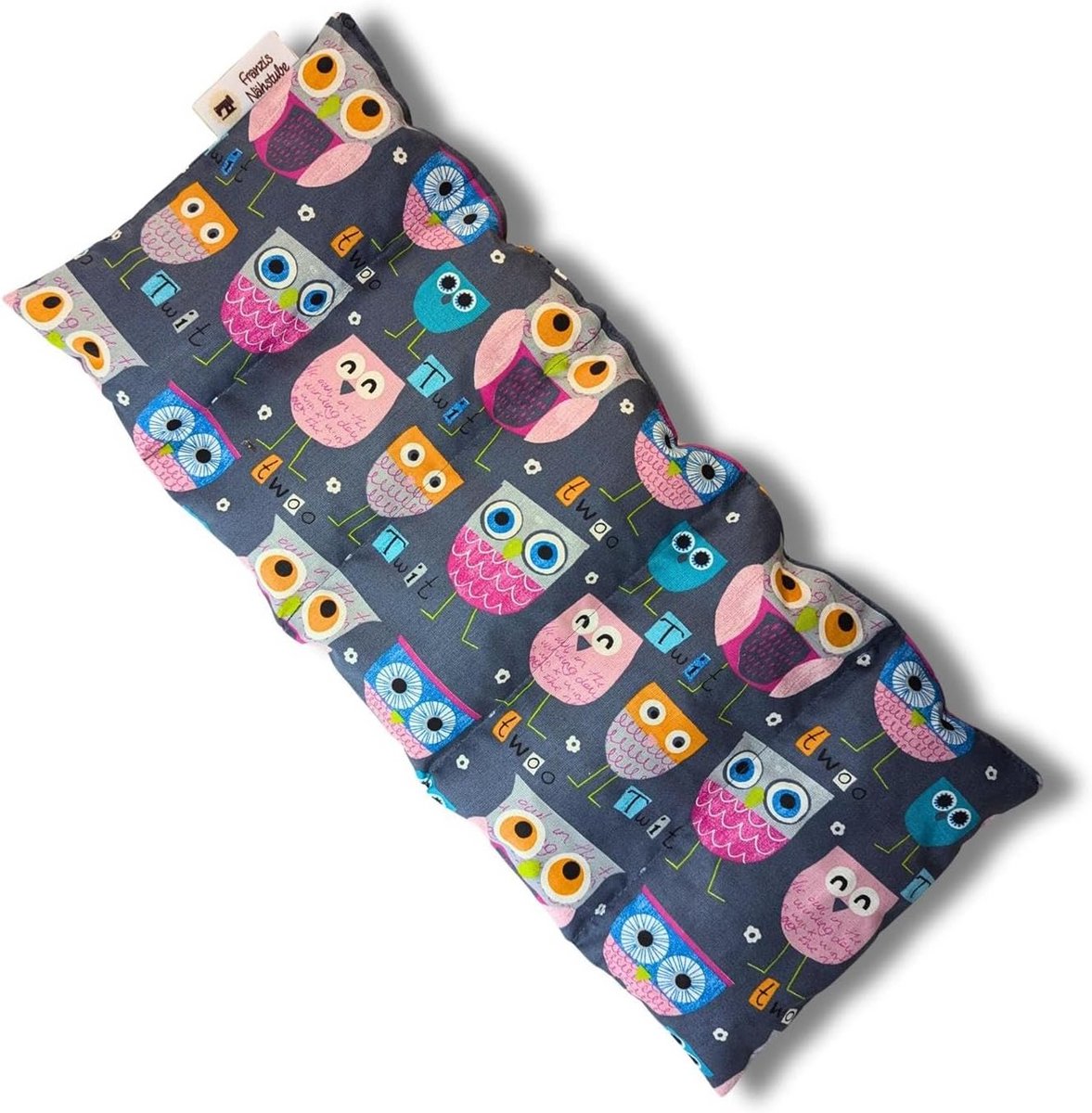 Kersenpitkussen 50 x 20 cm - Warmte- en Koudetherapie Graankussen van 100% Katoen