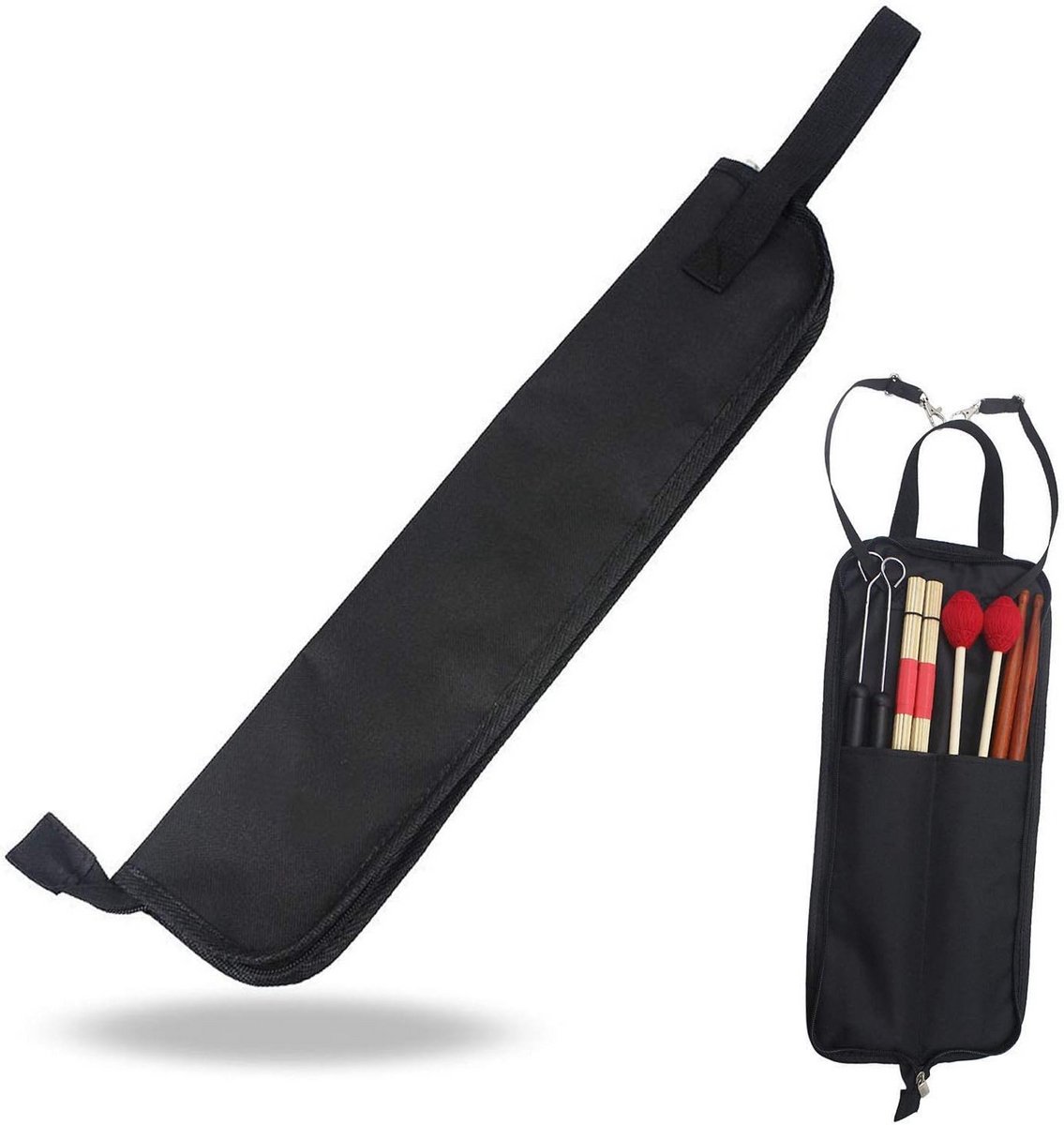 Trommel Stokzak voor Drumsticks met Tracolla - Waterdichte 600D Tas