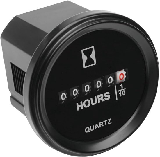 Mechanische Urenteller voor AC/DC 8-80V Apparatuur - Waterdicht en