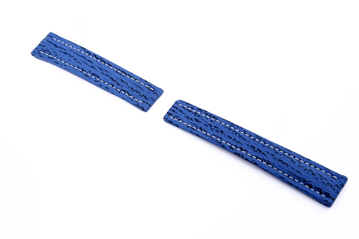 Lederband Happel BRT 22mm koningsblauw