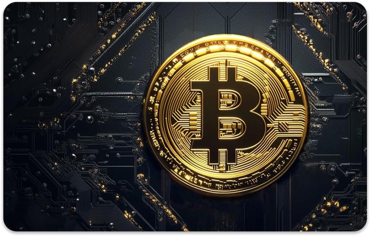 Bitcoin Bankkaartsticker - Krasbestendige Decals voor Creditcard en Debit Card