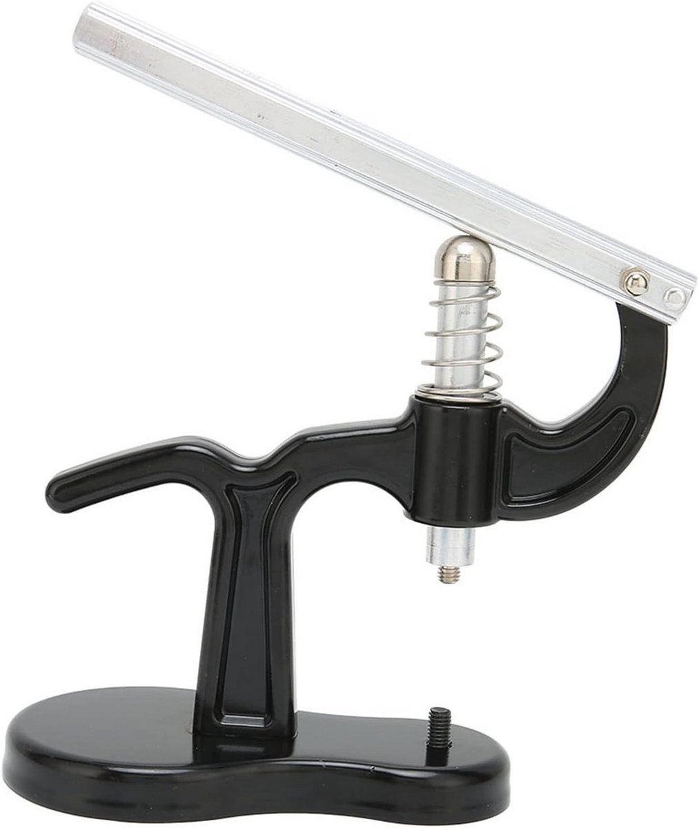 Drukgereedschap voor Horlogeherstellingen met 12 Drukplaten - Ideaal voor Batterijvervanging en Behuizingssluiting