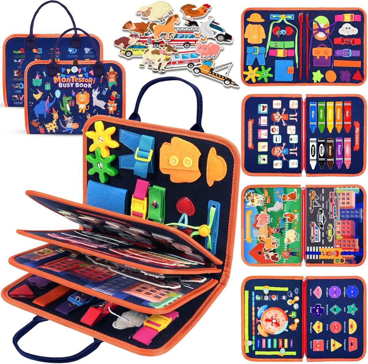 Montessori Drukbord voor Kinderen