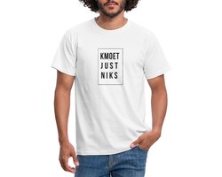 Kmoet Just Niks | Antwerp Dialectkledij T-Shirt Heren