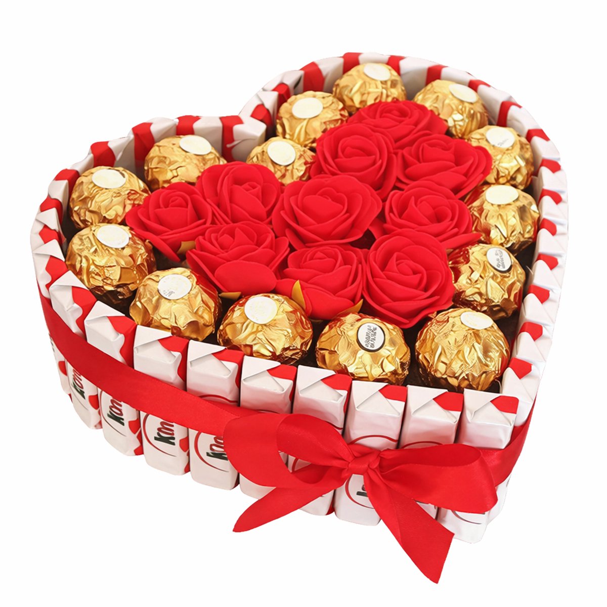 Kinder chocolade - Ferero Rocher Snoeptaart Deluxe