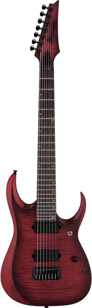 Ibanez RGD721FA-WUF Wine Red Burst Flat - Elektrische gitaar