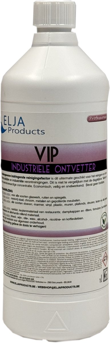 Industriële ontvetter | VIP | 1L | Favorit Chemicals