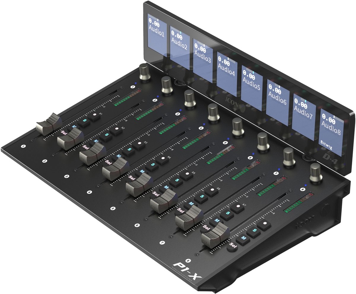 iCON P1-X/D4 Display Bundle - DAW controller