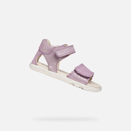Geox Babymeisjes B Eclyper Girl A sneakers, wit, 20 EU