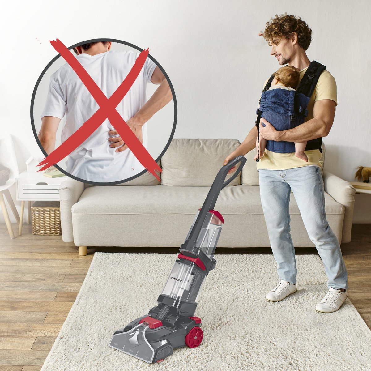 CleanMaxx Bekleding en Tapijtreiniger nu verkrijgbaar bij