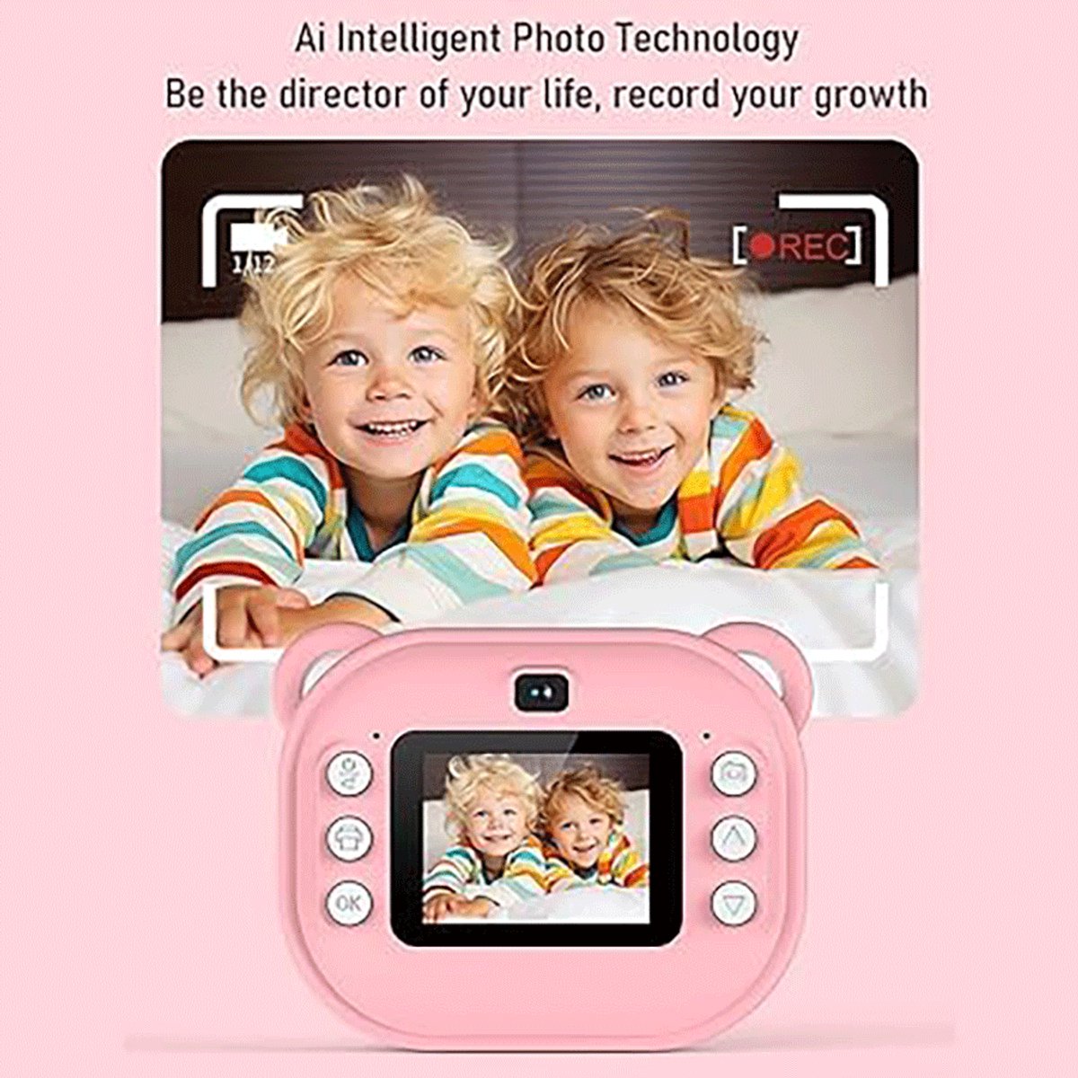 6 Kids Print Camera Met Printpapier thumbnail 3