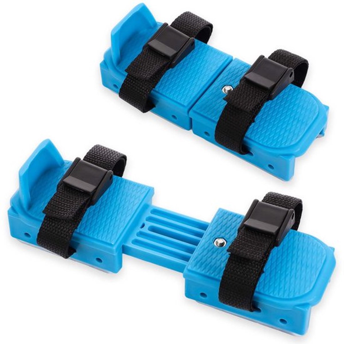 KARZO – Verstelbare IJsschaatsen voor Peuters – Dubbele Glijplanken met Klittenband – Stabiliteit voor Beginners