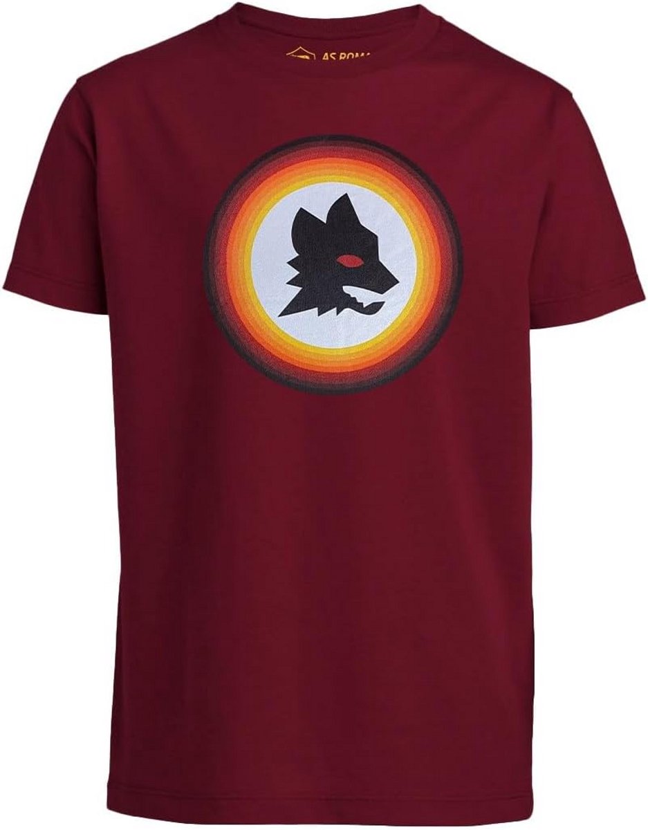Roma bedrukt T-shirt met rolkraag heren