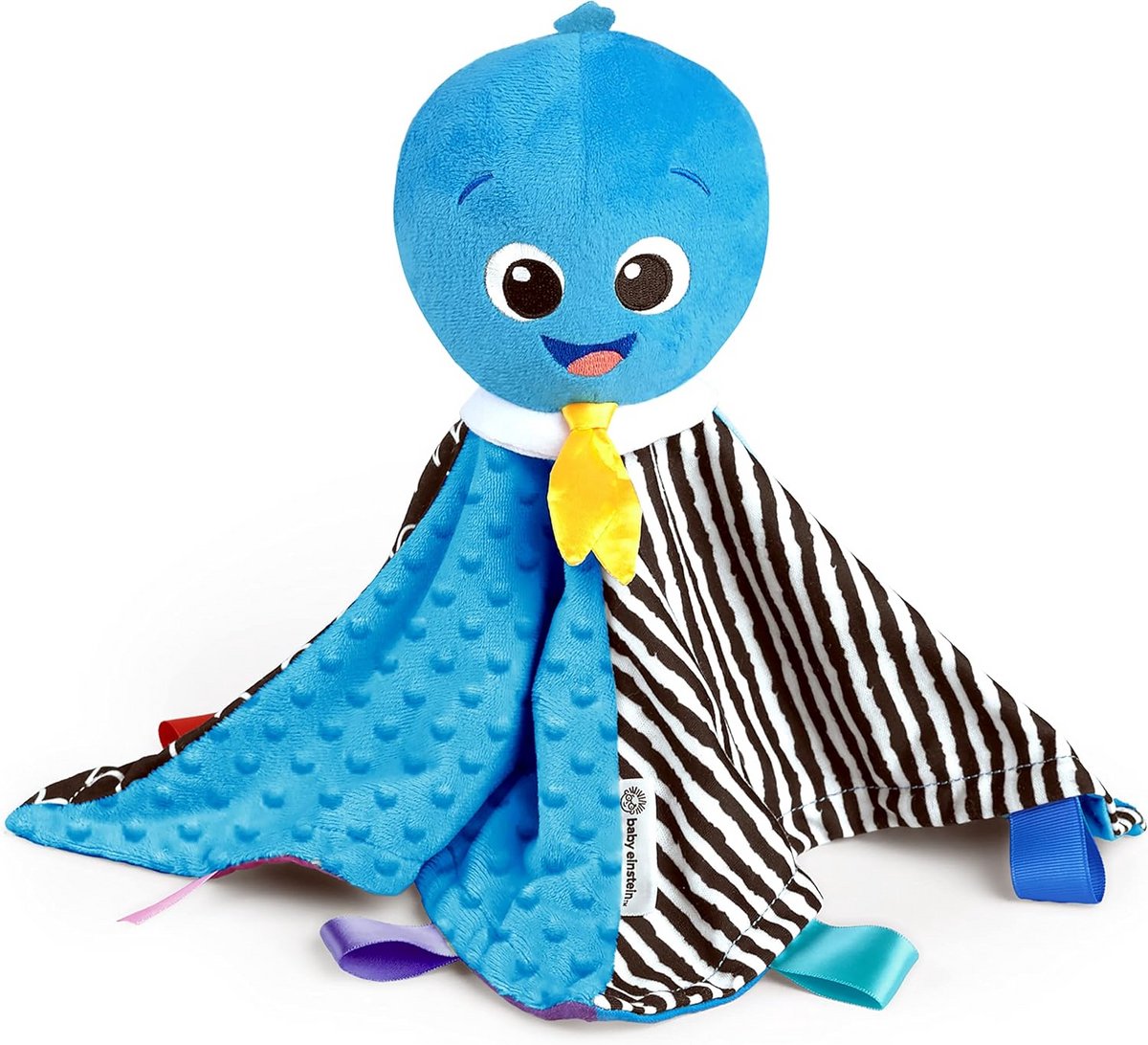 Muzikaal knuffel octopus met 10 melodieën en multisensorische textuurtjes - ontwikkelingsknuffel voor peuters