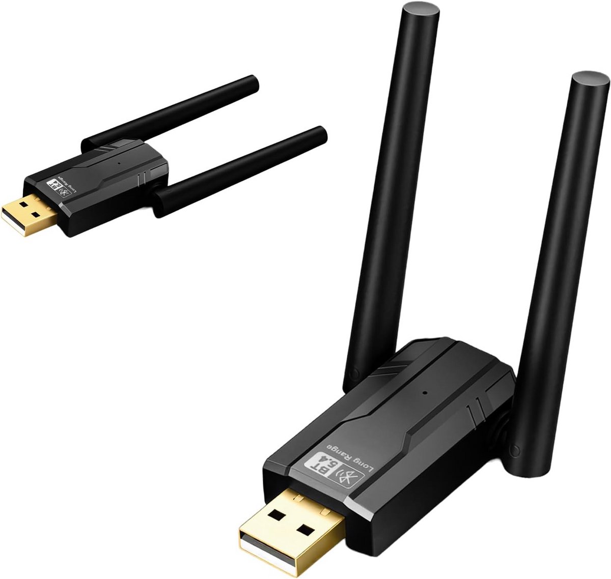USB Bluetooth Adapter 5.4 met 150 Meter Bereik voor PC en Laptop