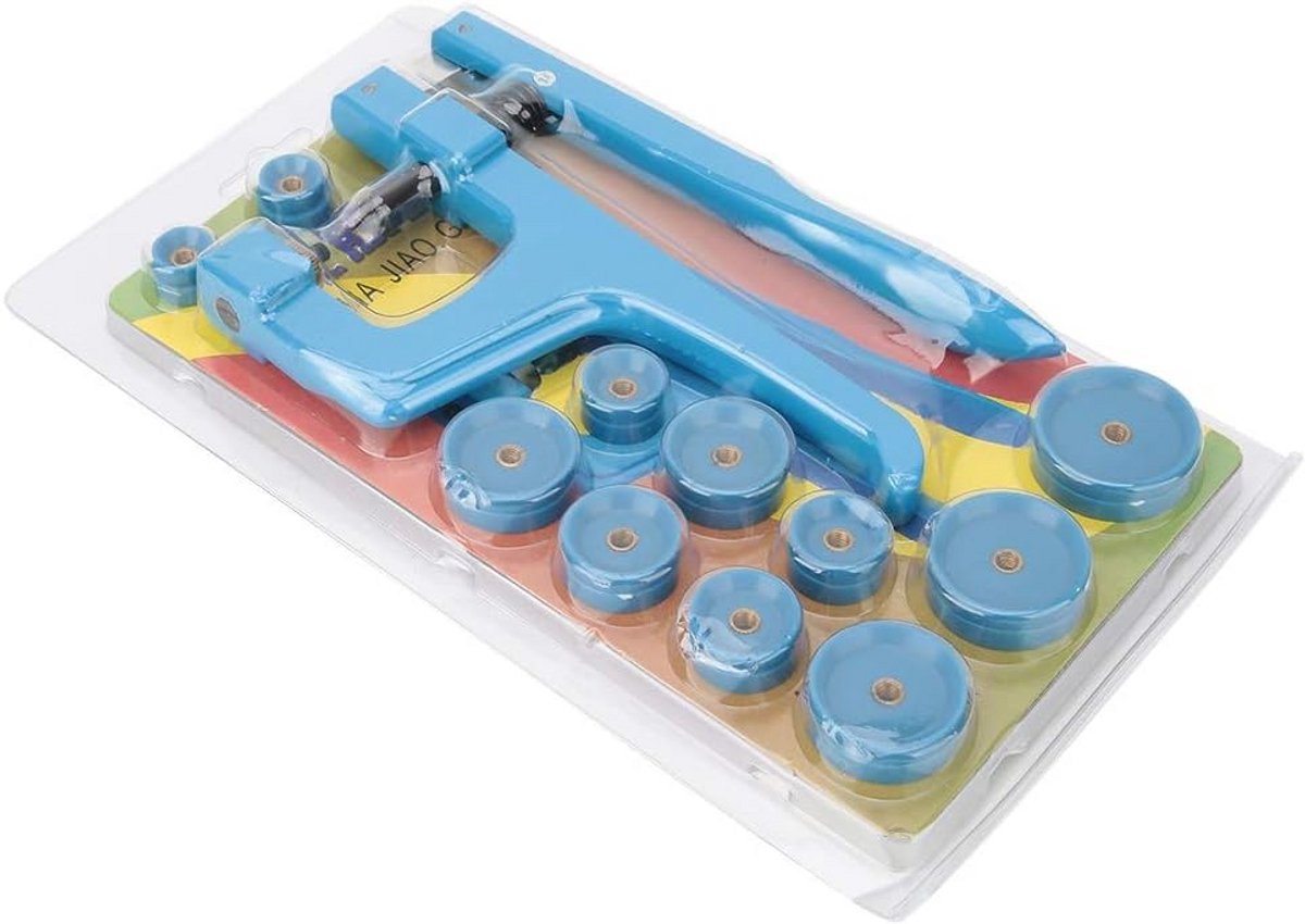 Horloge Sluitmachine voor Behuizingen met 9 Matrijzen en 2 Matten - Horlogereparatie Pers