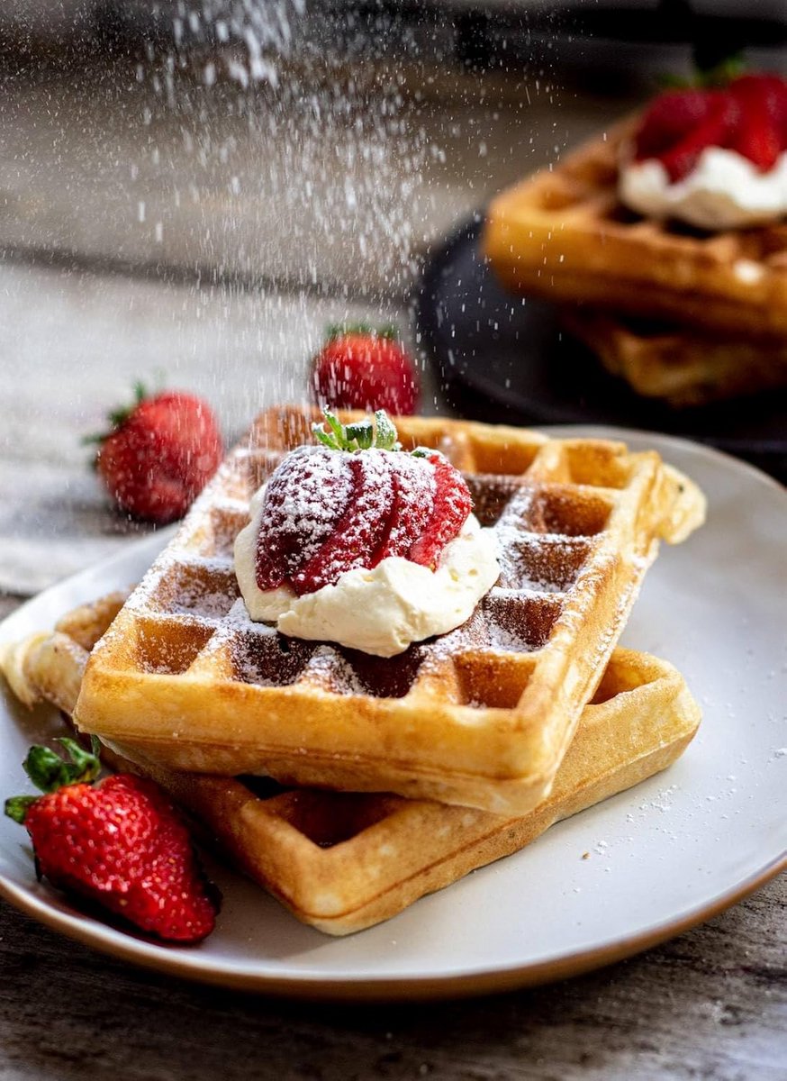 Set van 2 Rechthoekige Siliconen Bakmallen voor Wafels en Cakes