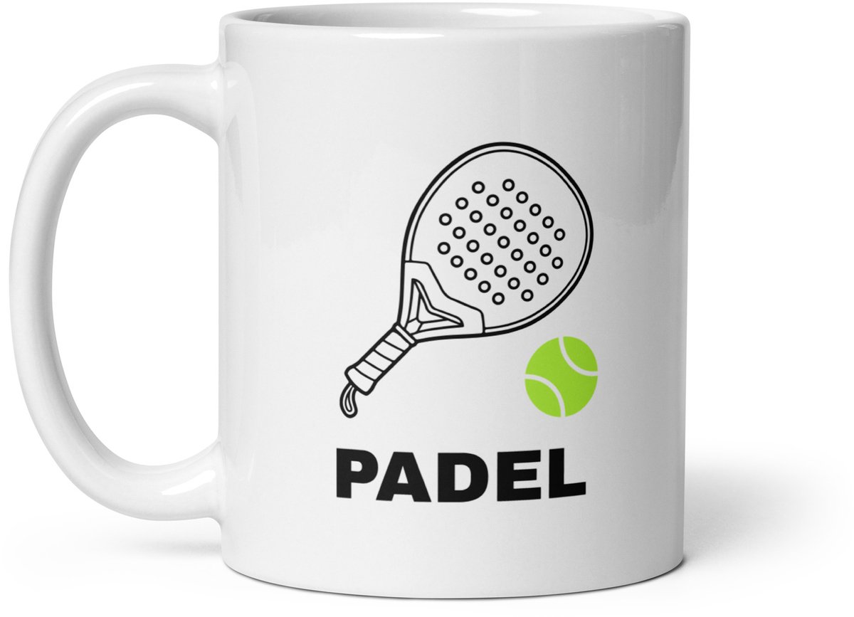 Mok Padel Racket - Wit