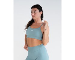 NXTR Pulse Premium Sports Bra - XL - Sage - Seamless - High Support - Sportbeha Dames