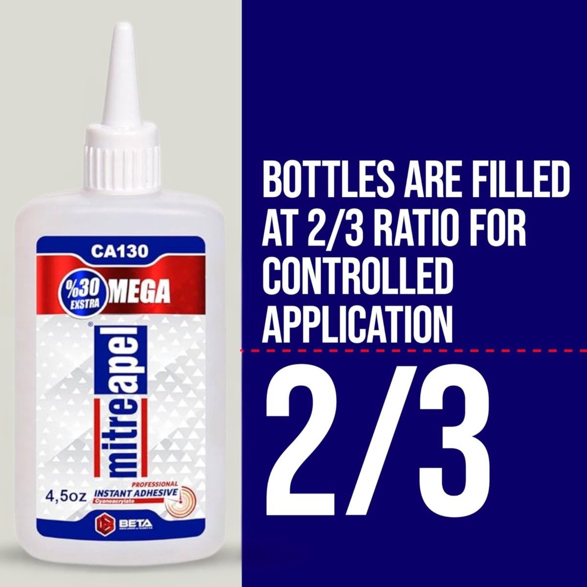 Mitreapel Secondelijm met Activator – 500 ml – 1 stuk – Superlijm – Sterke Secondelijm – Snelle en Betrouwbare Reparaties in Seconden - Twee-componentenlijm - Super Glue Instant Adhesive with Activator — cadeau in Cadeau-ideeën - foto 4