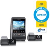 VIOFO A329S 3CH - Dashcam - 4K Voorcamera - 2K Achtercamera - Interieurcamera - Sony STARVIS 2 Nachtzicht - WiFi 6 - Parkeerstand - GPS - SSD Opslagondersteuning