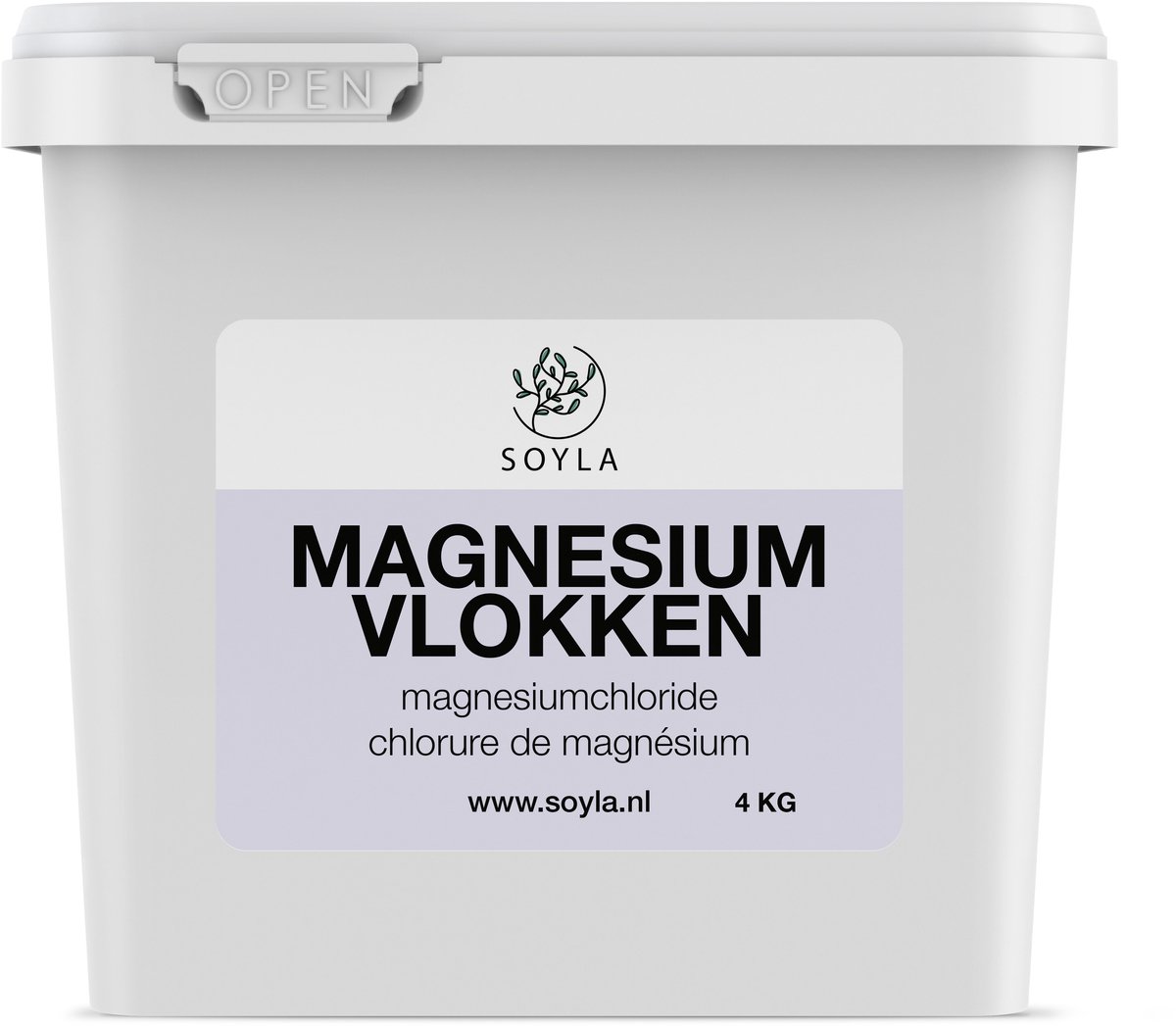 Magnesium vlokken - Magnesium Chloride - 4 KG - Herkomst Nederland